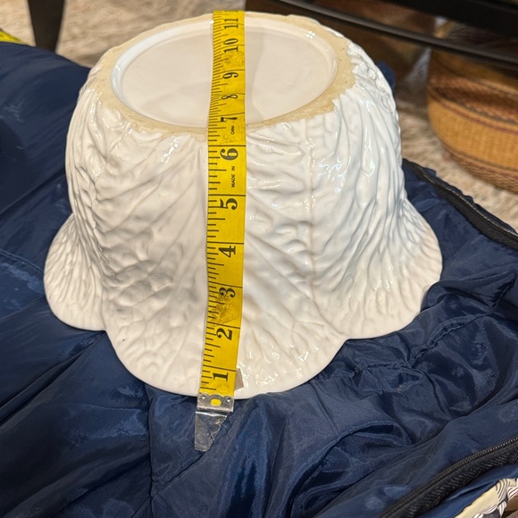 🩷 Cabbage White; Popular Style Ceramic Soup Tureen w/Lid & Ladle; Great Price! - Picture 13 of 13